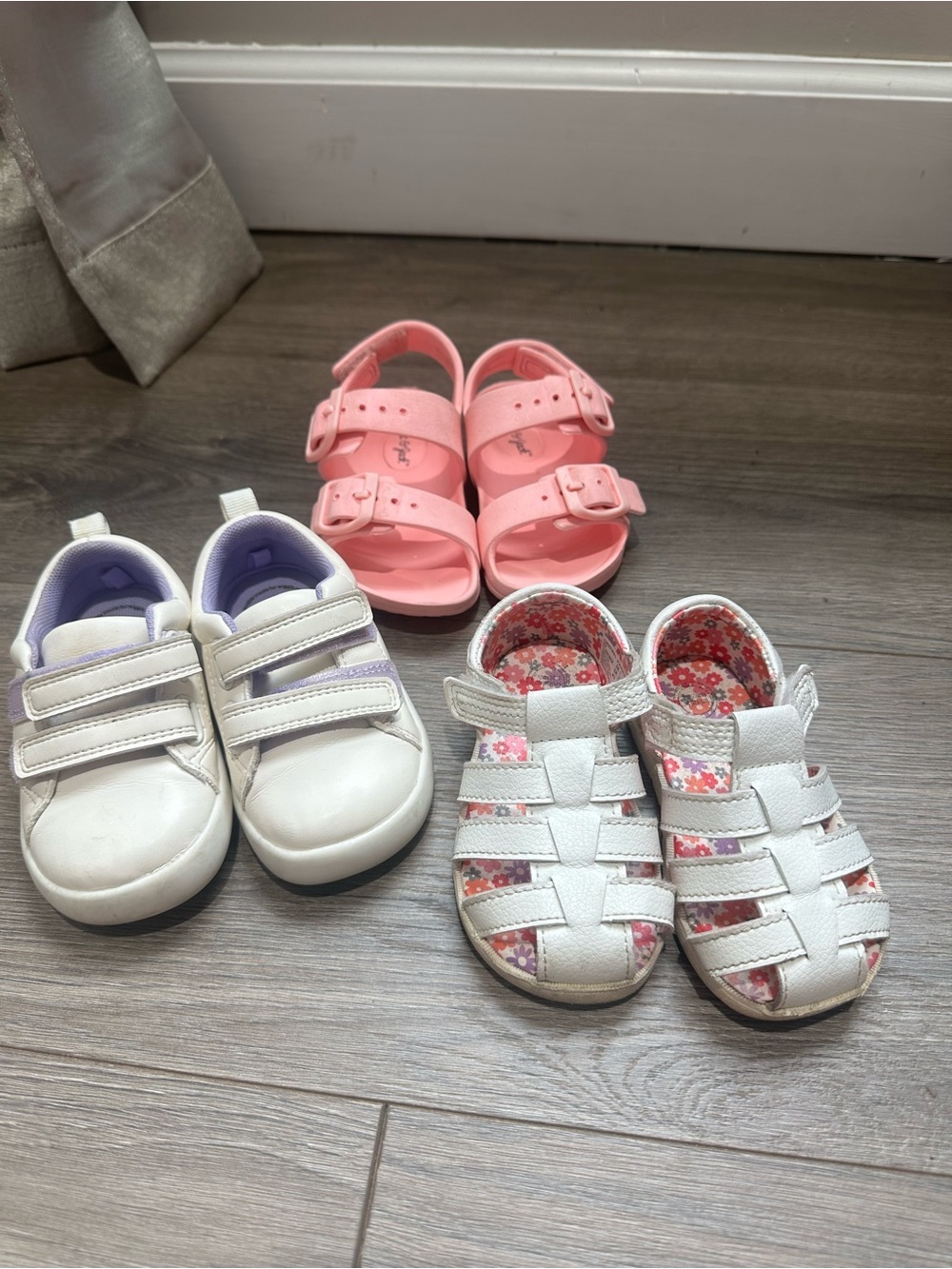 Cat & Jack & Wonder Nation Toddler Girl Bundle Shoes. Comfortable everyday wear!